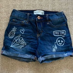 Abercrombie Kids denim shorts